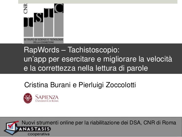 SCARICA TACHISTOSCOPIO